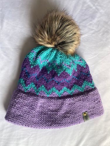 Adult/Ladies Purples and Teals Crosby Hat