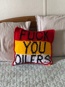 Battle of Alberta Swear Pillows